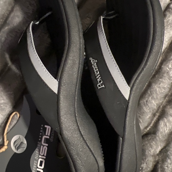Powerstep Fusion Sandal Orthotic Flip-Flop Sz 7 Mens - Picture 3 of 4